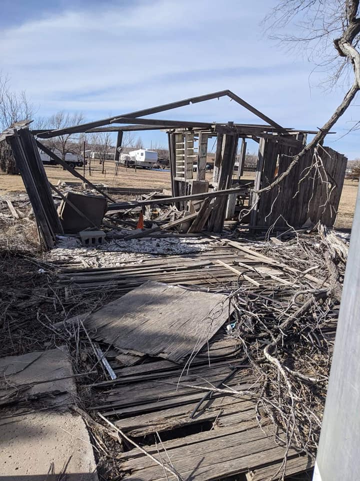 Before - Project condition prior to our work